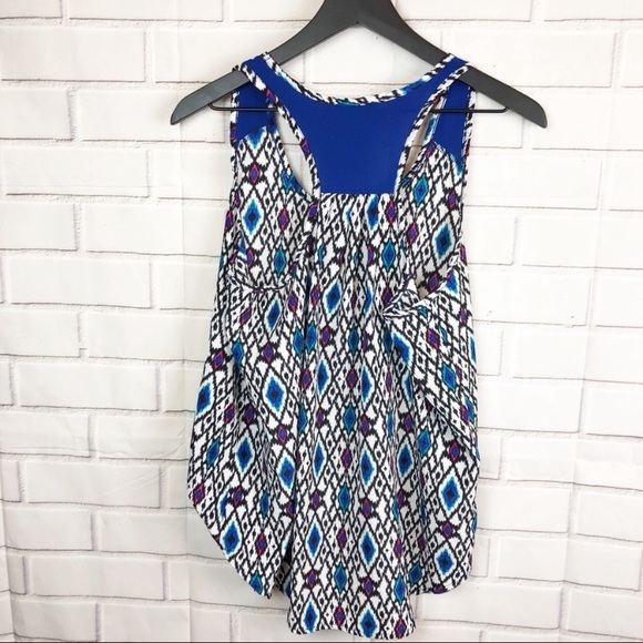 Papermoon Stitch Fix | racerback geo print tank - Picture 2 of 4